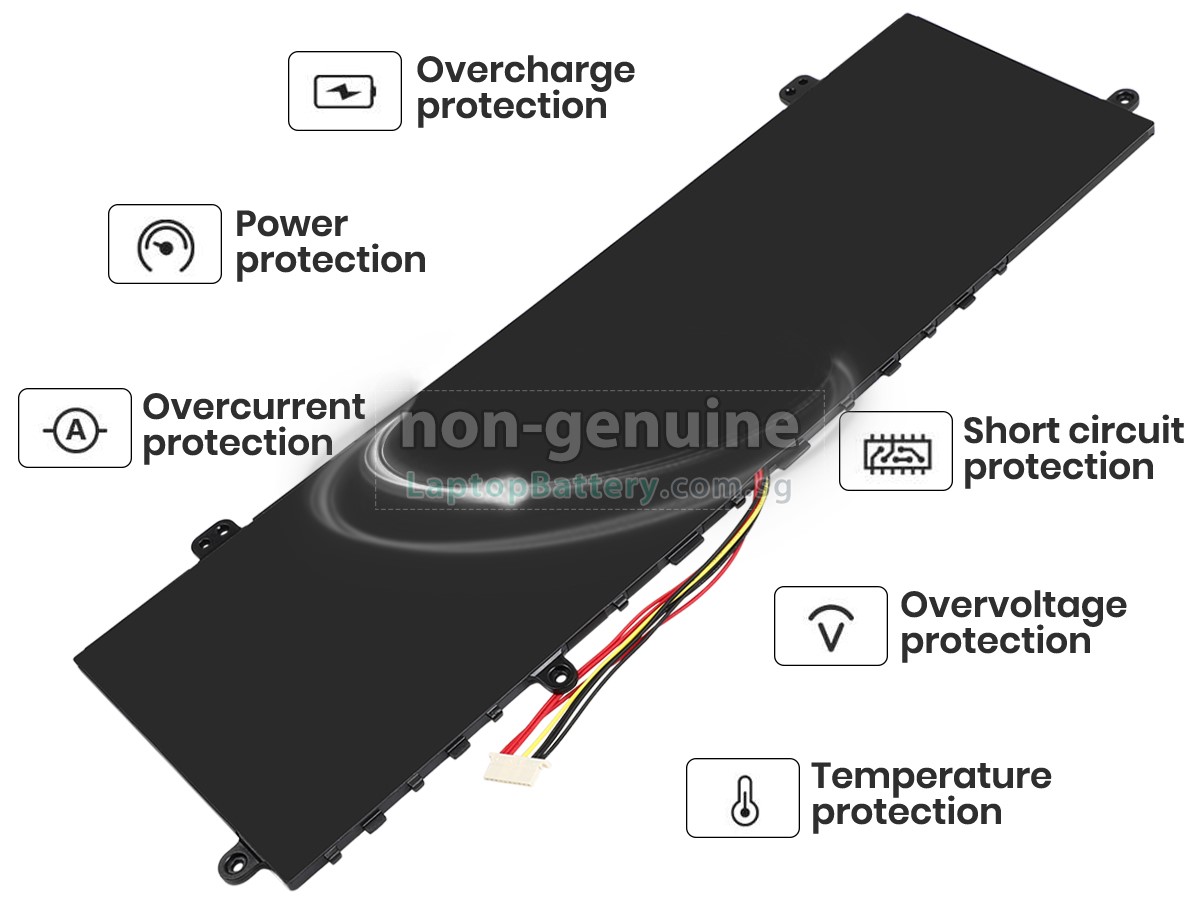 replacement Gateway GWNC21524-BL battery
