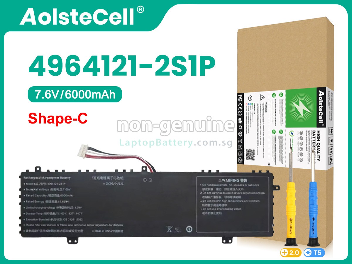 replacement Acer 4964121-2S1P battery