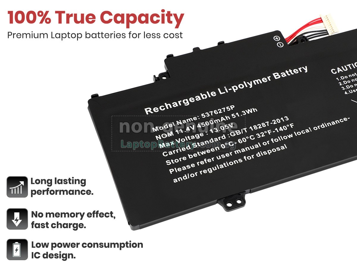 replacement Gateway GWTN141-4BK battery