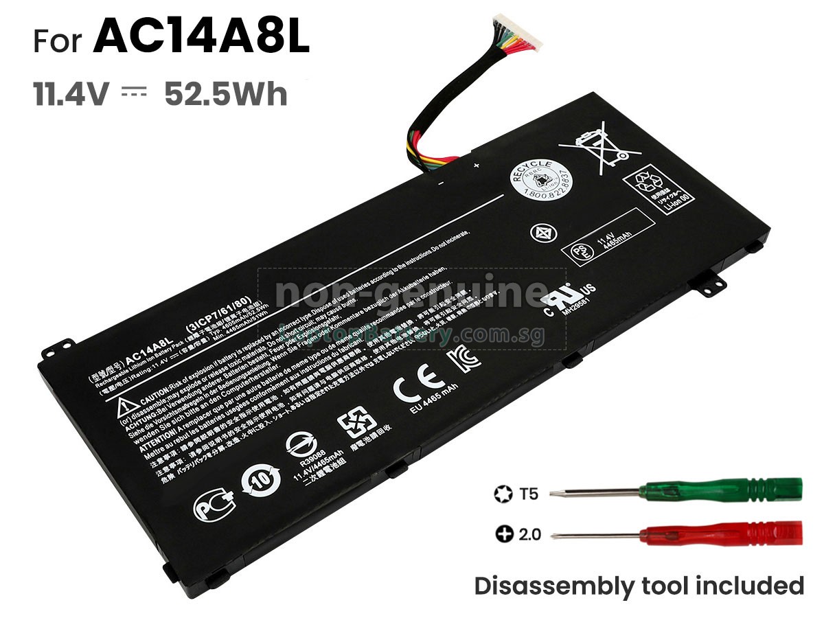 replacement Acer Aspire VN7-593G-74J4 battery