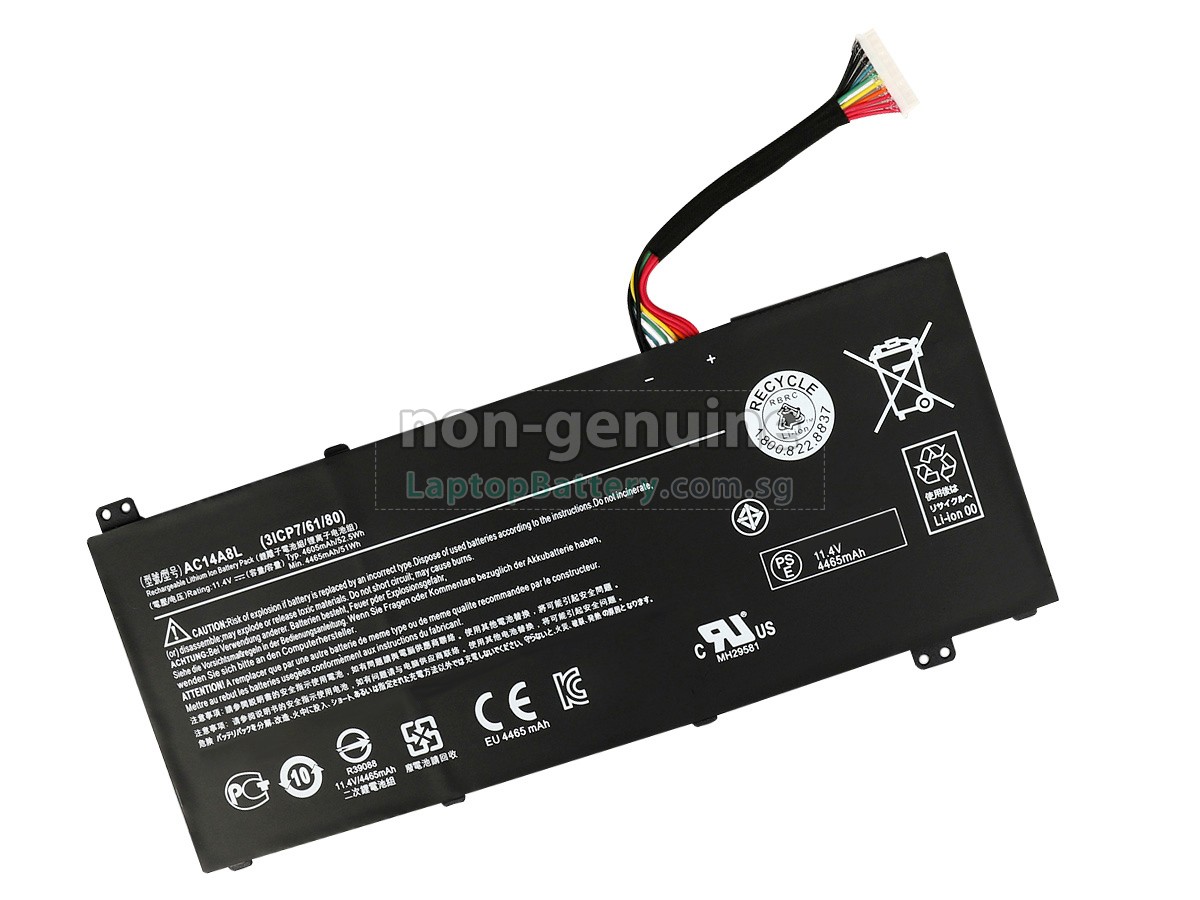 replacement Acer Aspire V NITRO VN7-592G-747P battery