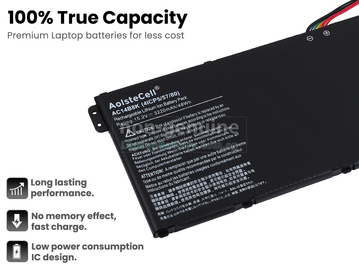 replacement Acer Aspire ES1-572-311C battery