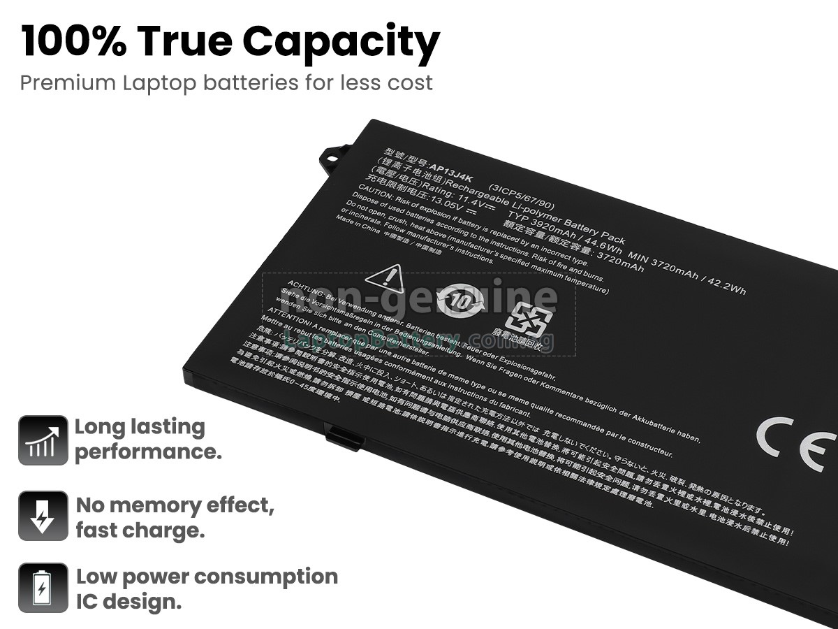 replacement Acer Chromebook C720-2848 battery