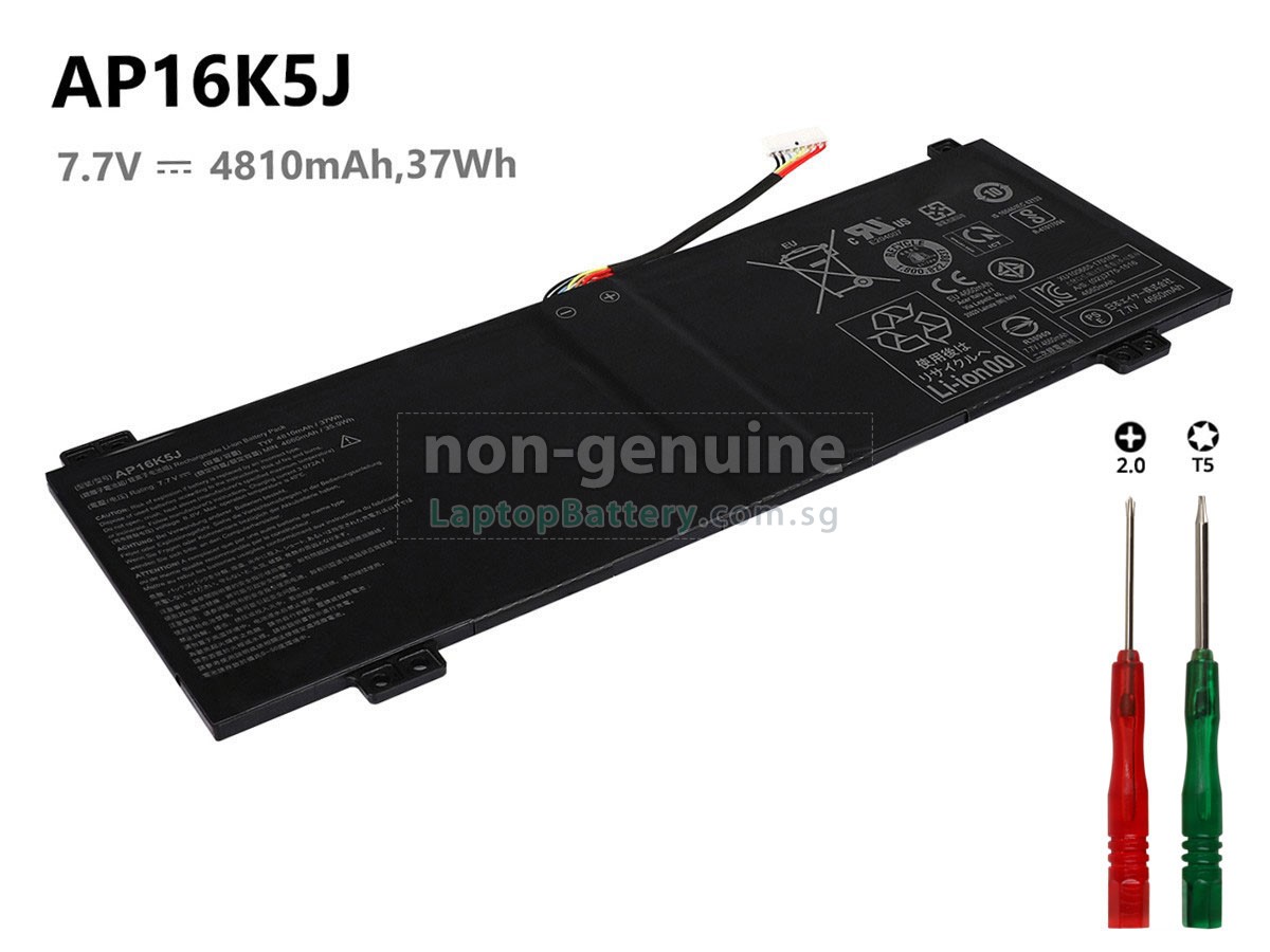 replacement Acer Chromebook SPIN 11 R751T-C0QV battery