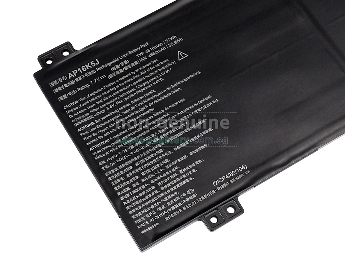 replacement Acer Chromebook SPIN 11 R751T-C0QV battery