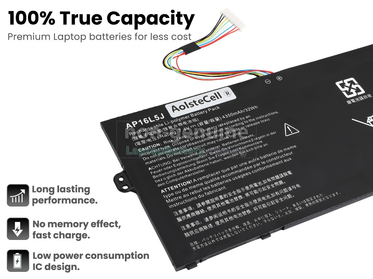 replacement Acer SWIFT 5 SF514-52T-58N6 battery