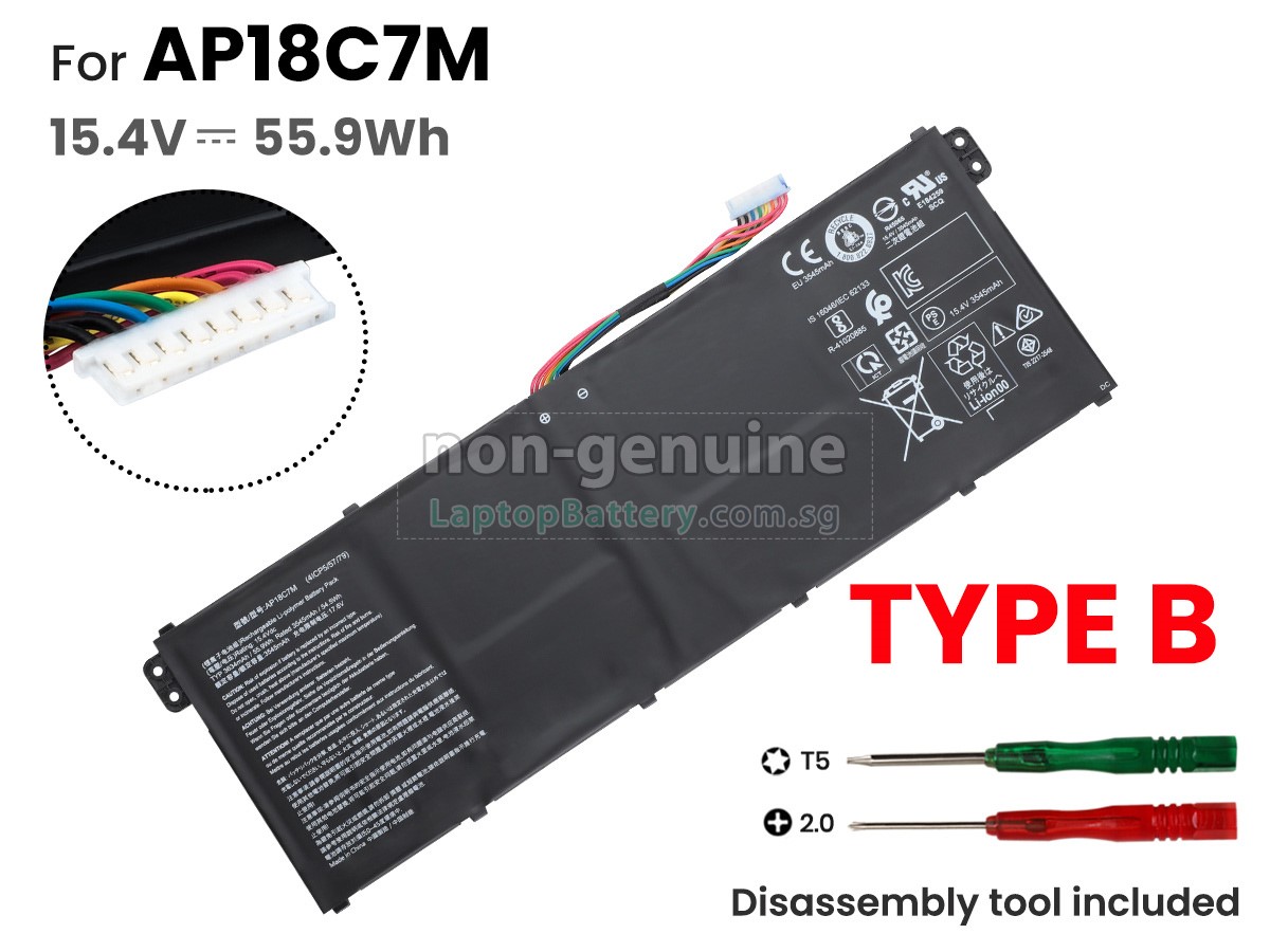 replacement Acer AP19B8M-2 battery
