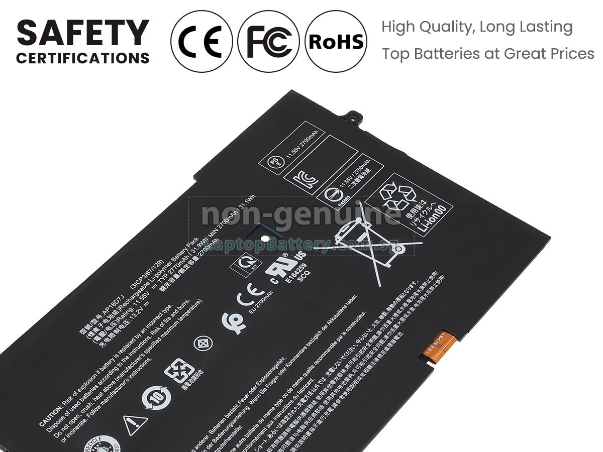 replacement Acer SWIFT 7 SF714-52T-74V2 battery