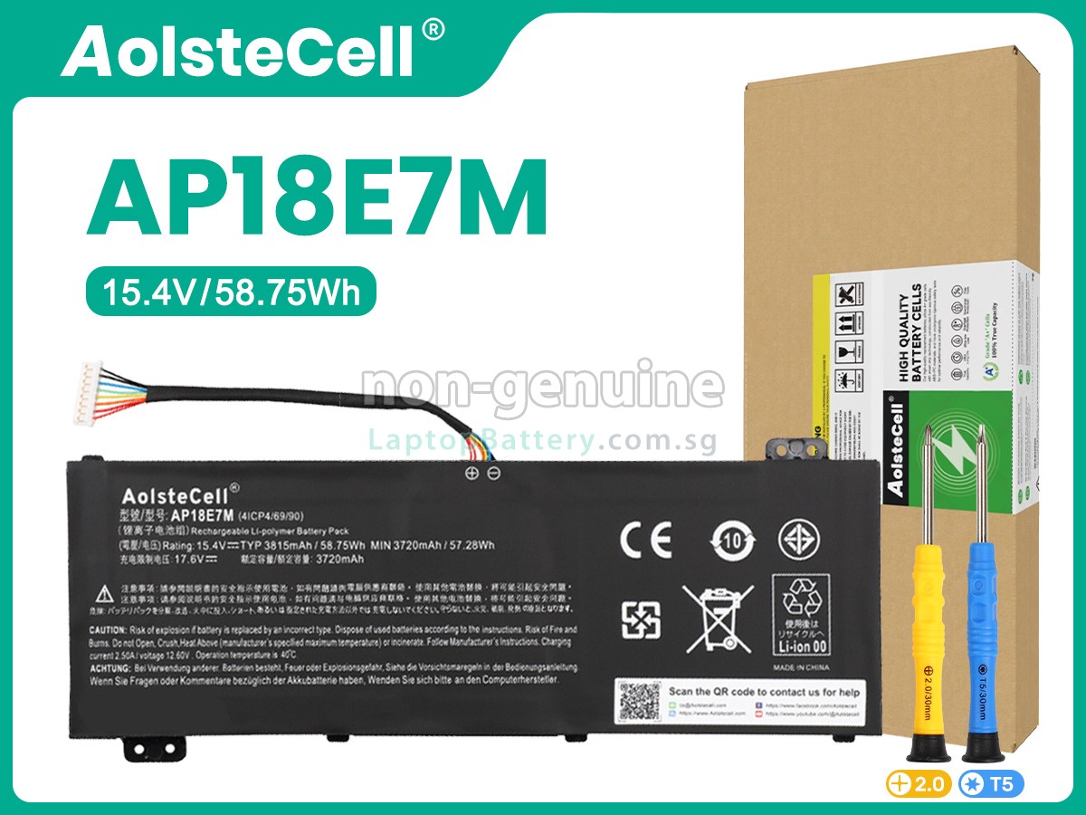 replacement Acer AP18E7M battery