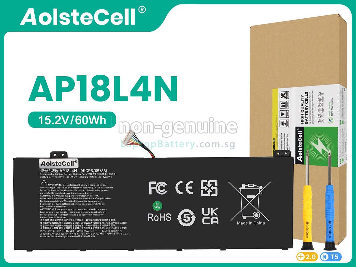 replacement Acer TMP614-51-72ZD battery