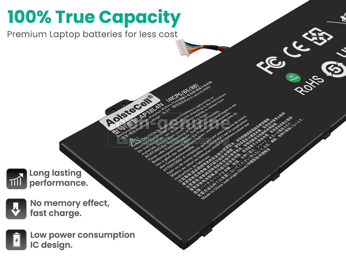 replacement Acer TMP614-51-72ZD battery