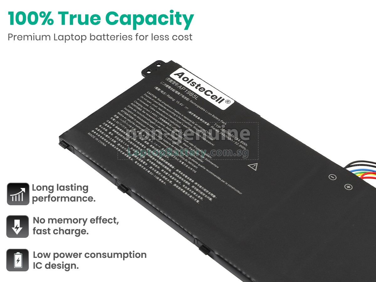 replacement Acer Aspire 3 A315-58-55V2 battery