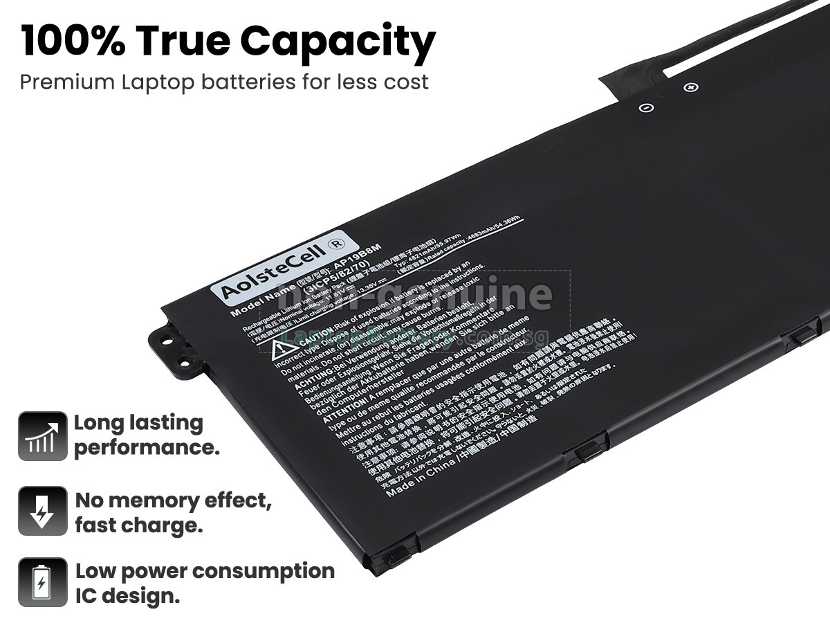 replacement Acer AP19B8M-2 battery