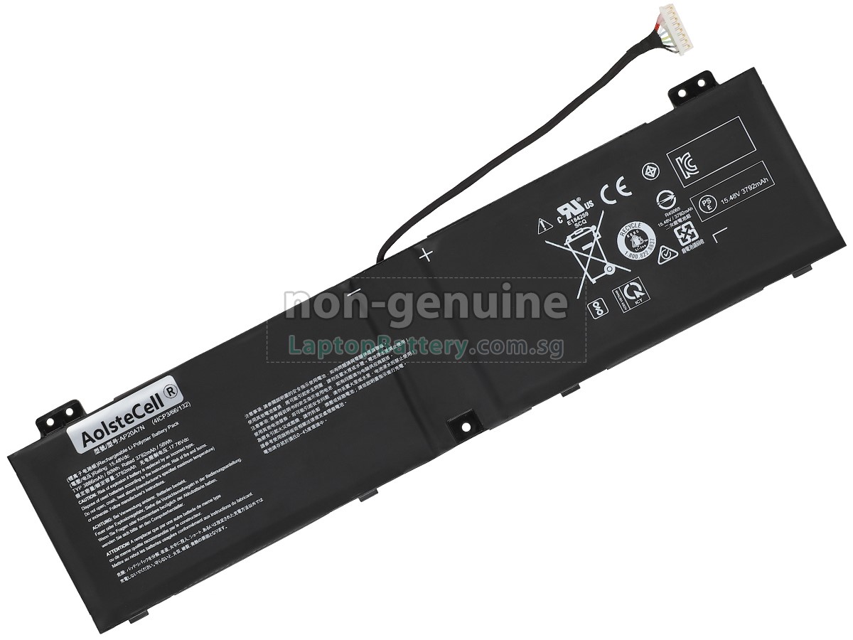 replacement Acer Predator TRITON 300 SE PT314-51S-715F battery