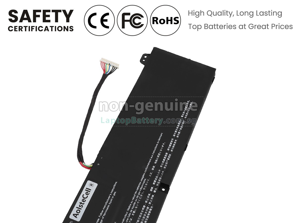 replacement Acer Predator TRITON 500 SE PT516-52S-70KX battery