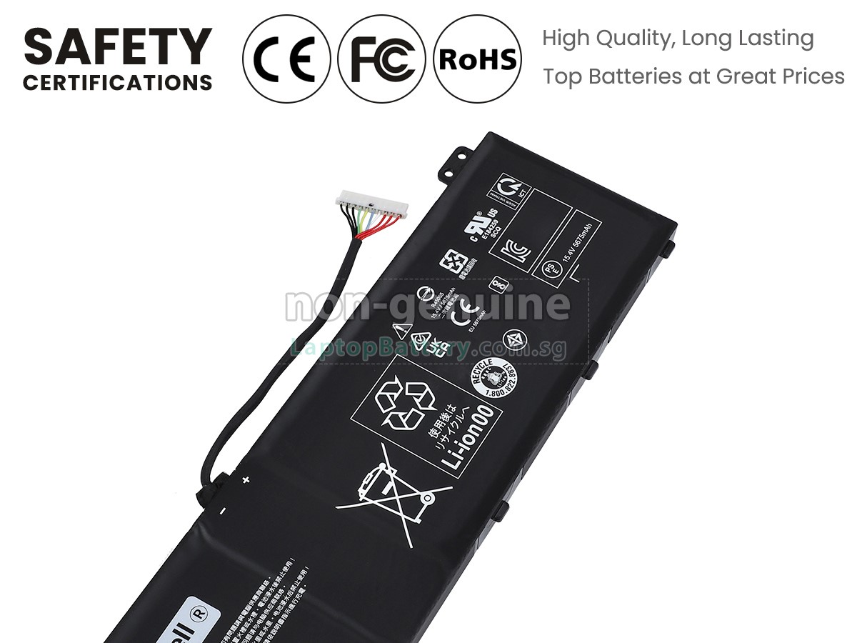 replacement Acer Predator HELIOS 18 PH18-71-92KR battery