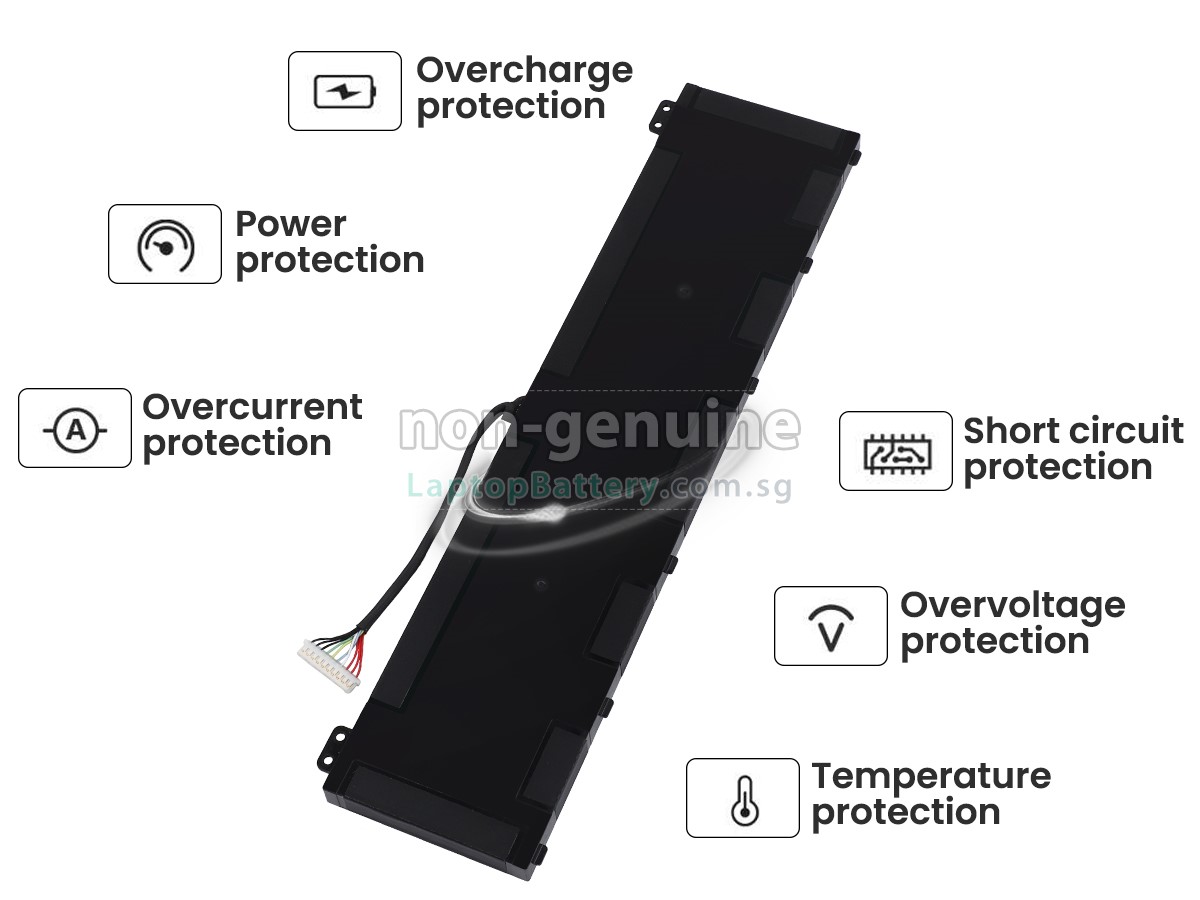 replacement Acer Predator HELIOS 18 PH18-71-92KR battery