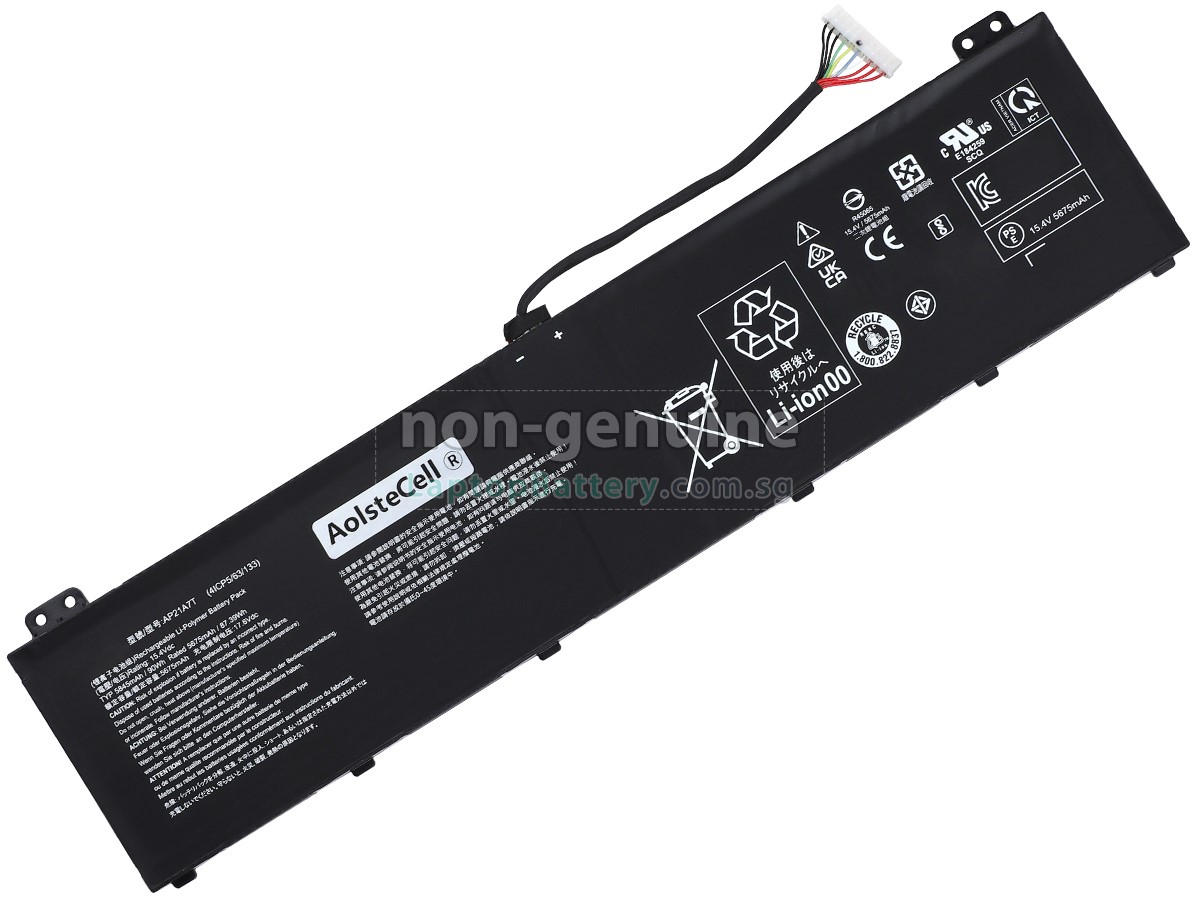 replacement Acer Predator HELIOS 18 PH18-71-92KR battery