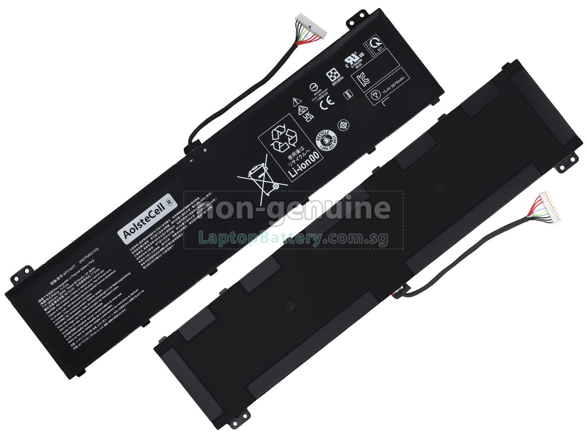 replacement Acer Predator HELIOS 18 PH18-71-92KR battery