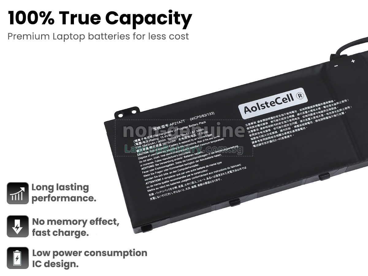 replacement Acer KT.0040G.015 battery