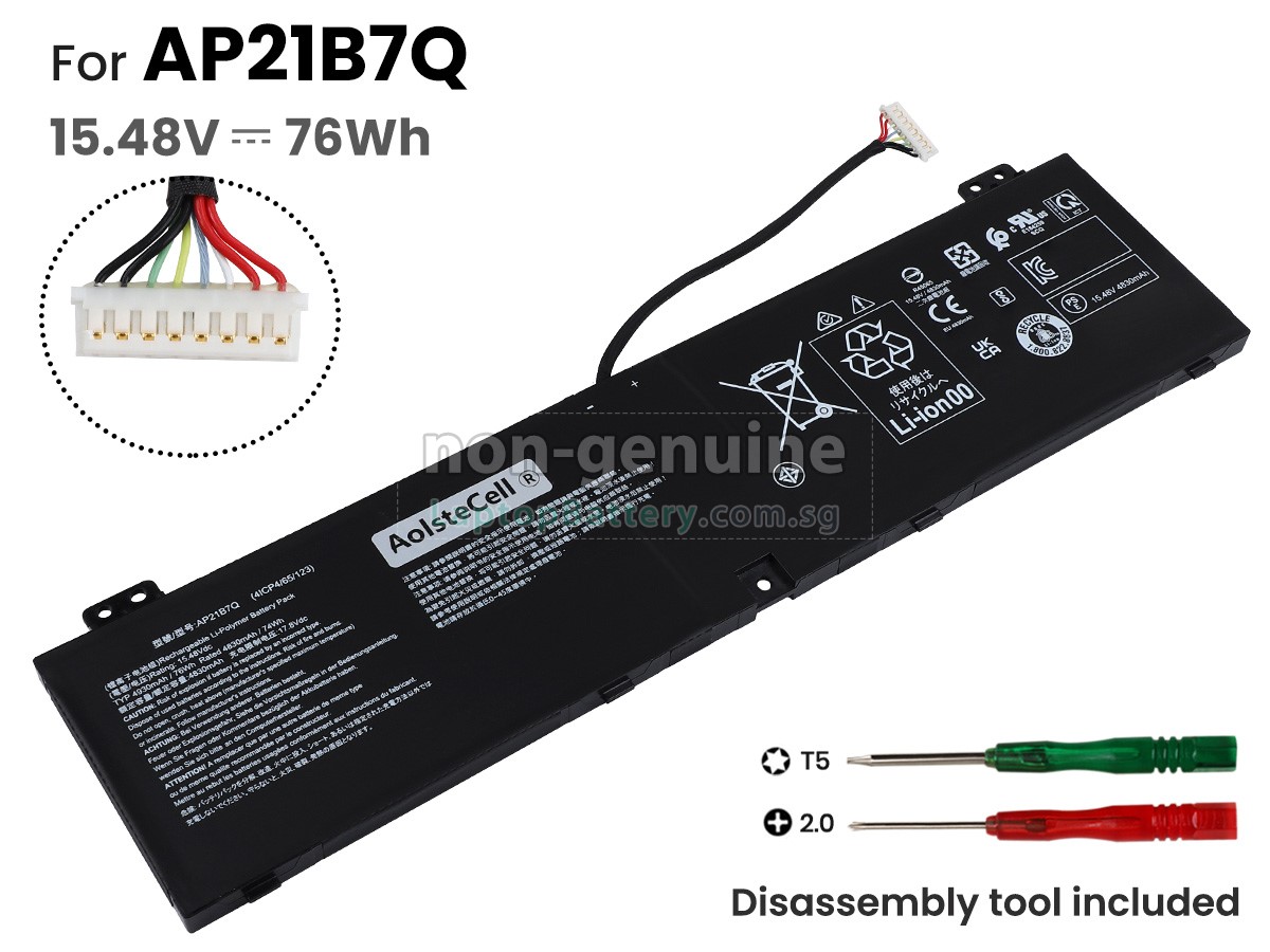 replacement Acer AP21B7Q battery