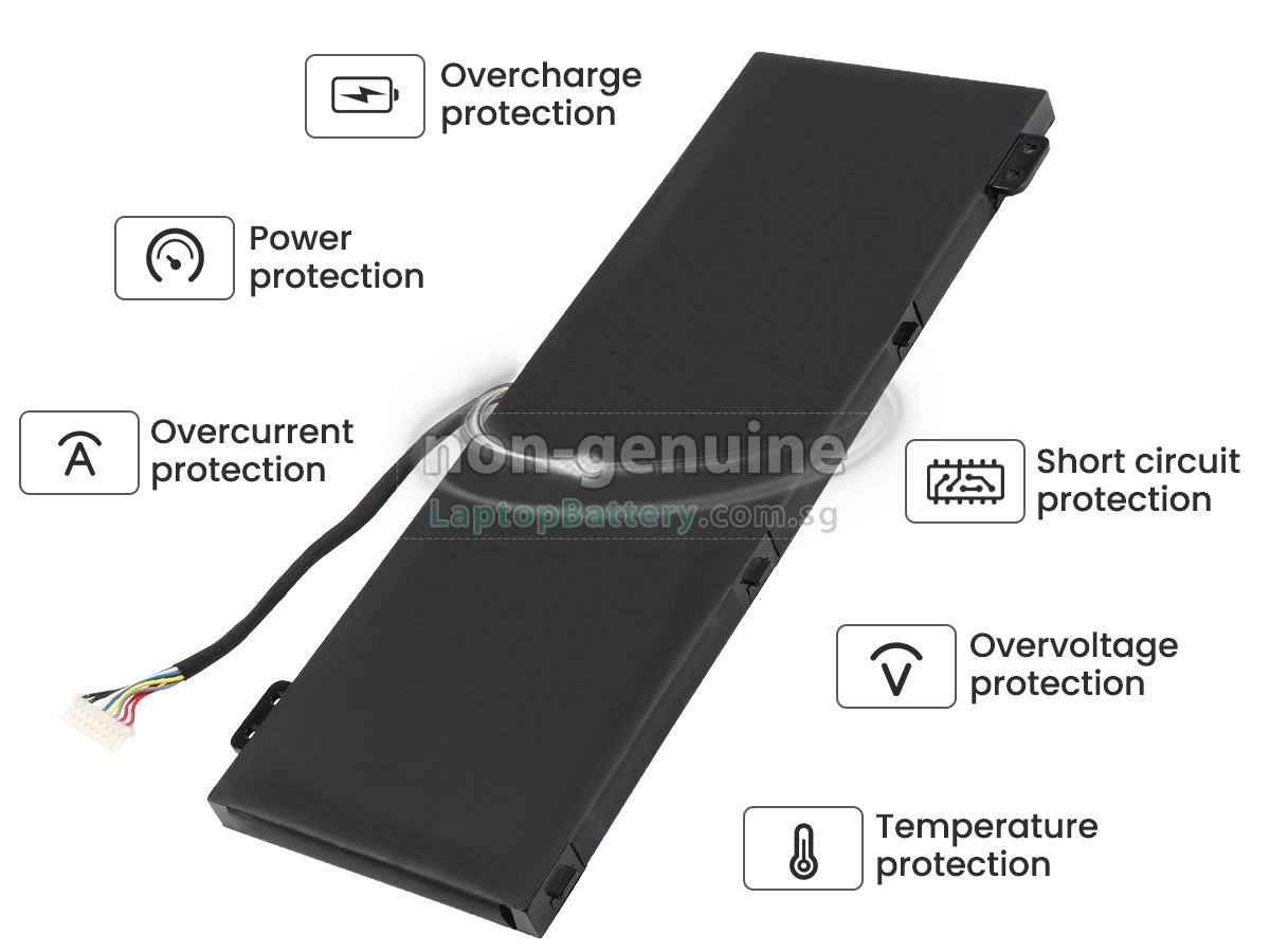 replacement Acer KT.0040G.015 battery
