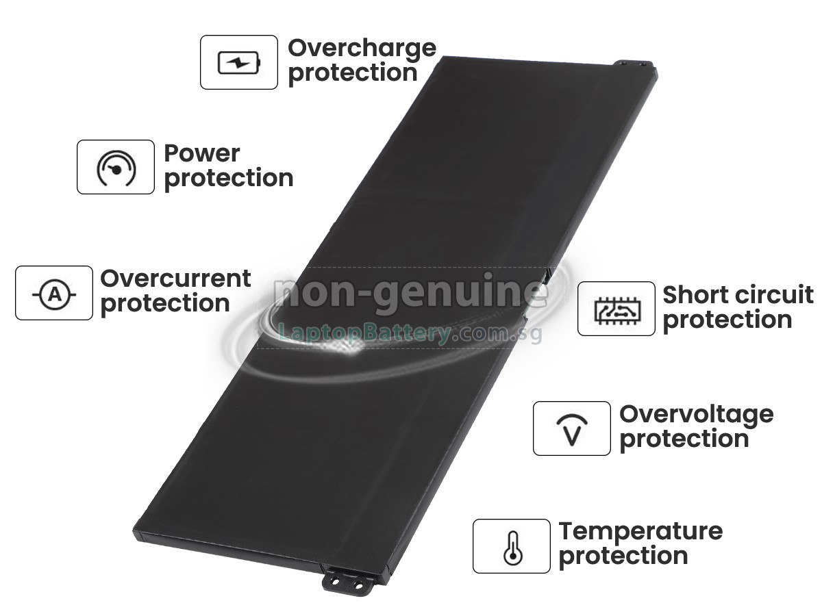 replacement Acer SWIFT GO 16 SFG16-71-50P7 battery