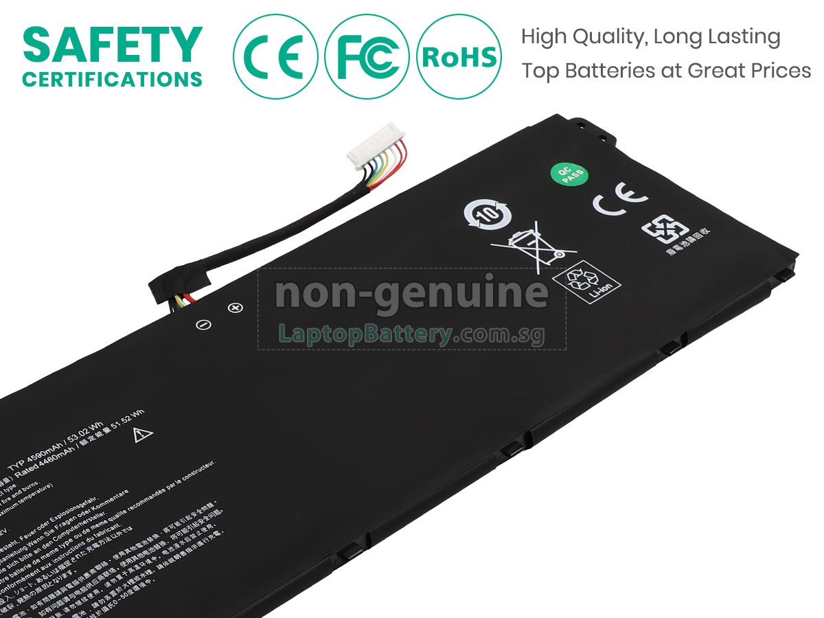 replacement Acer Aspire GO 15 AG15-51P-50TD battery