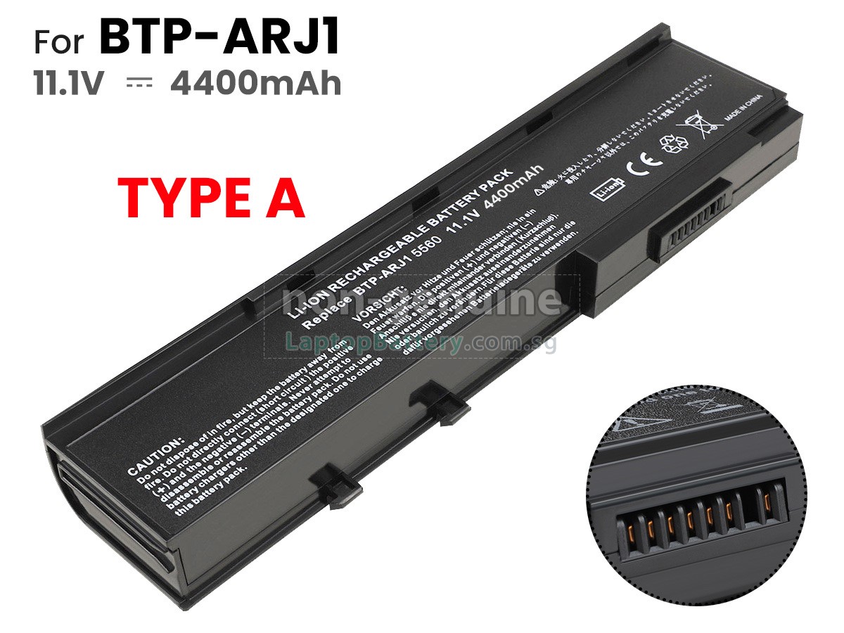 replacement Acer Extensa 4130 battery