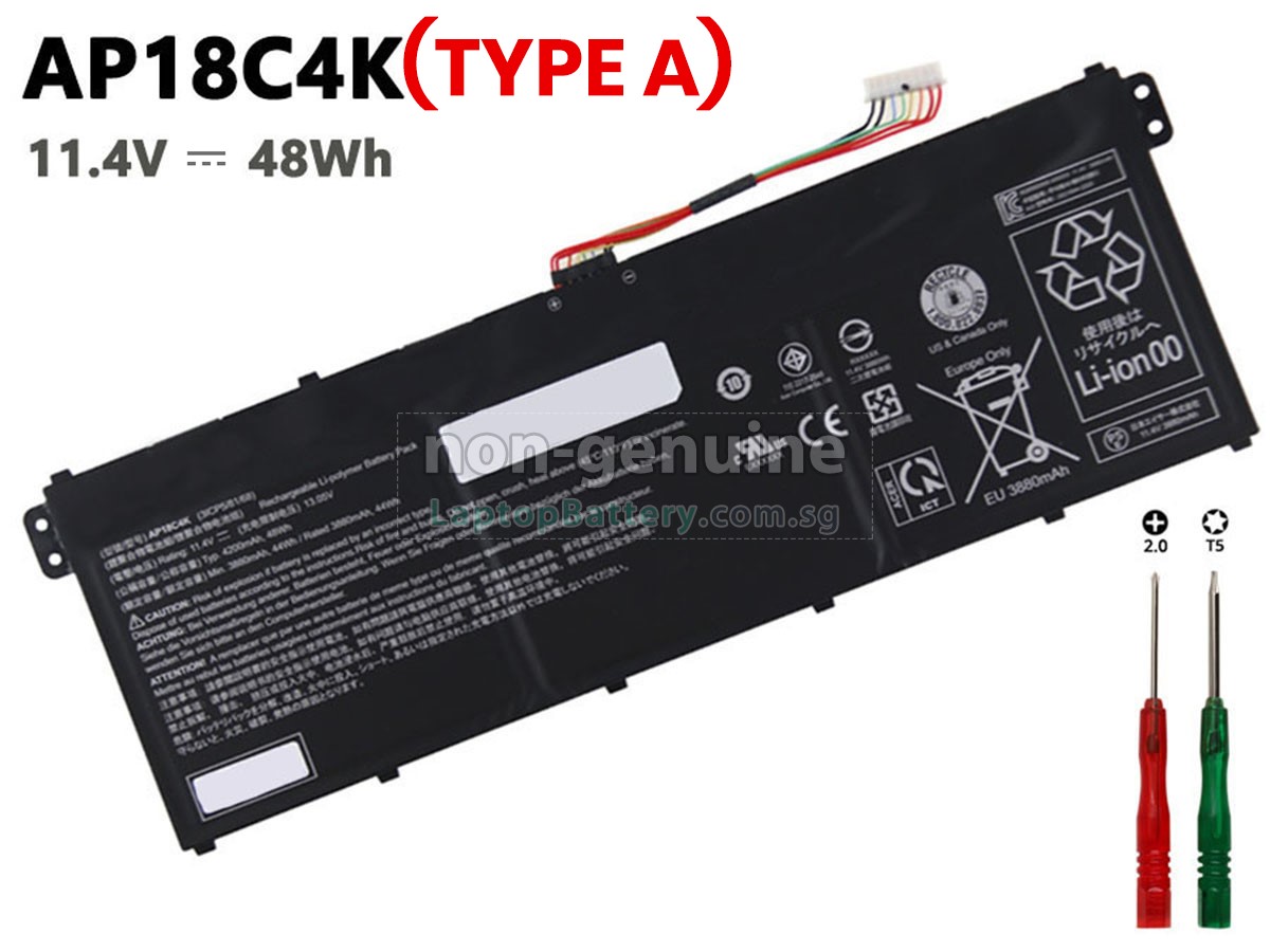 replacement Acer SWIFT 3 SF314-42-N19C4 battery