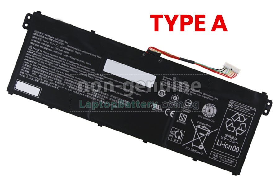 replacement Acer SWIFT 3 SF314-42-N19C4 battery
