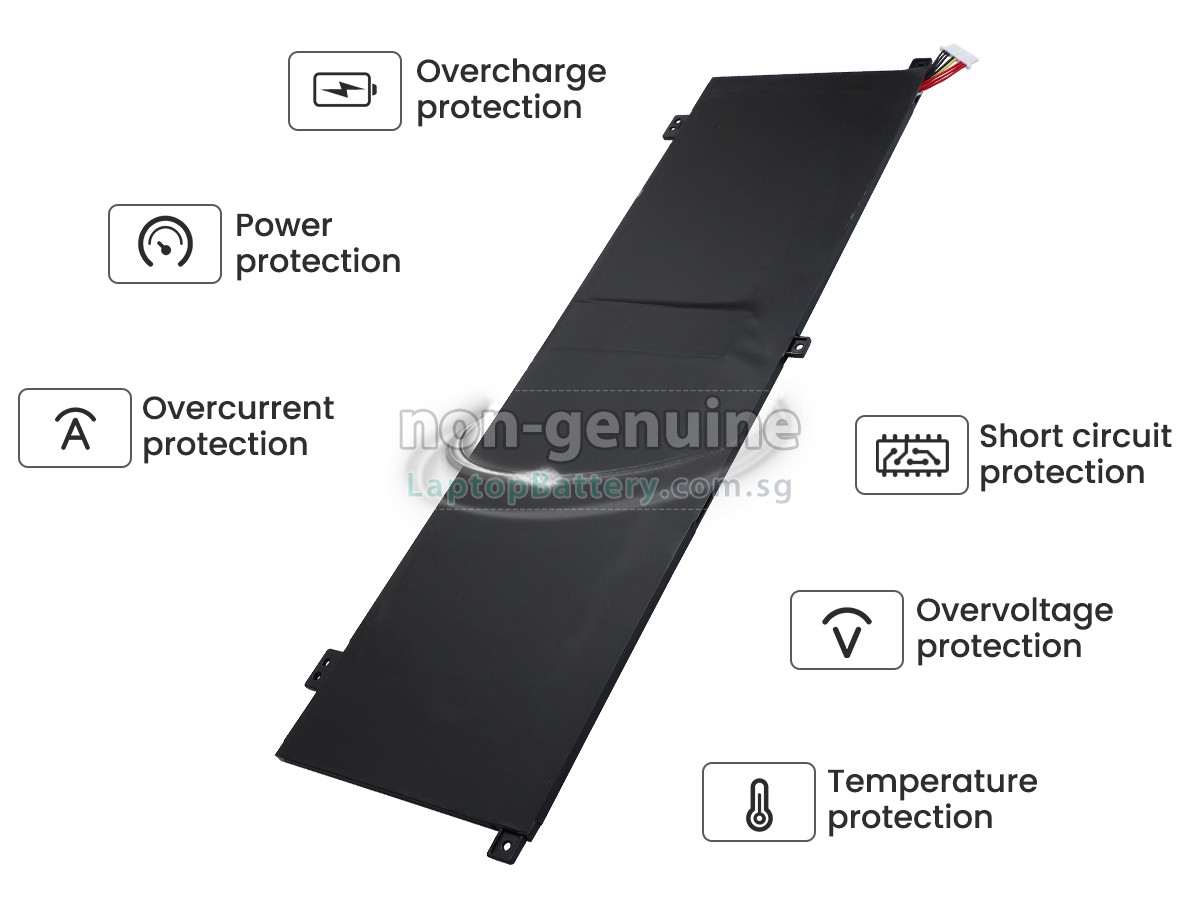 replacement Gateway 4886280P battery