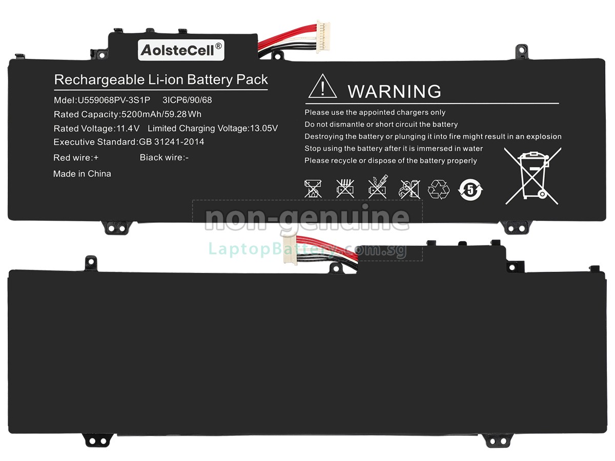 replacement Gateway GWTN156-4PR battery