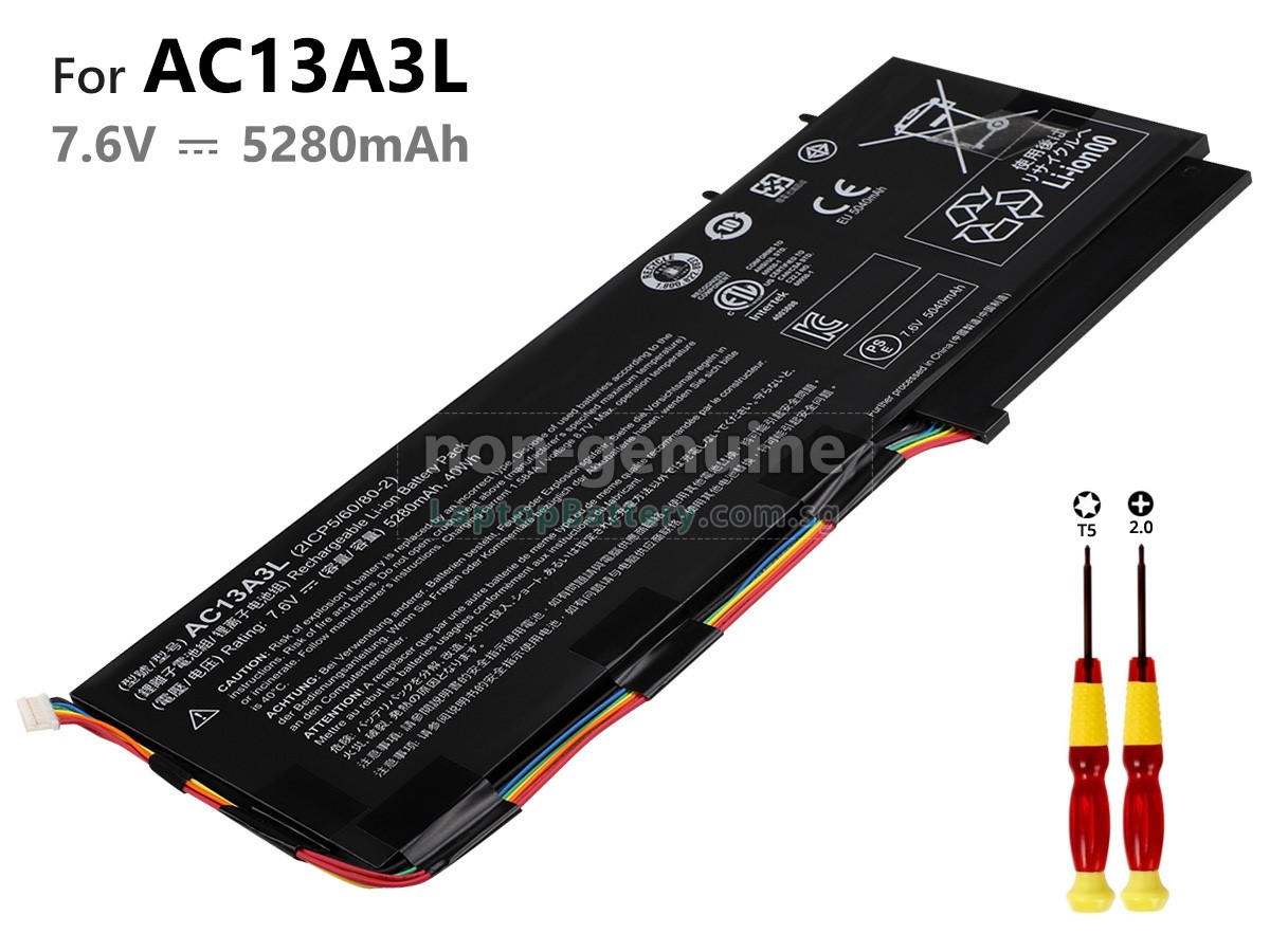 replacement Acer Aspire P3-171 battery