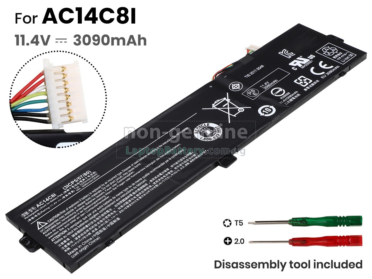 replacement Acer SWITCH 12 SW5-271-67SF battery