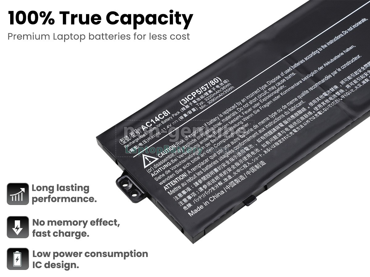 replacement Acer SWITCH 12 SW5-271-67SF battery