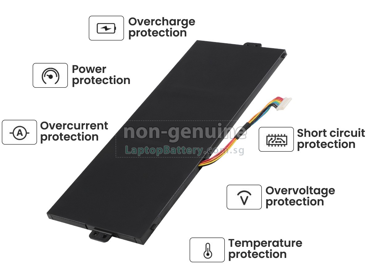 replacement Acer Chromebook R11 CB5-132T-C32M battery