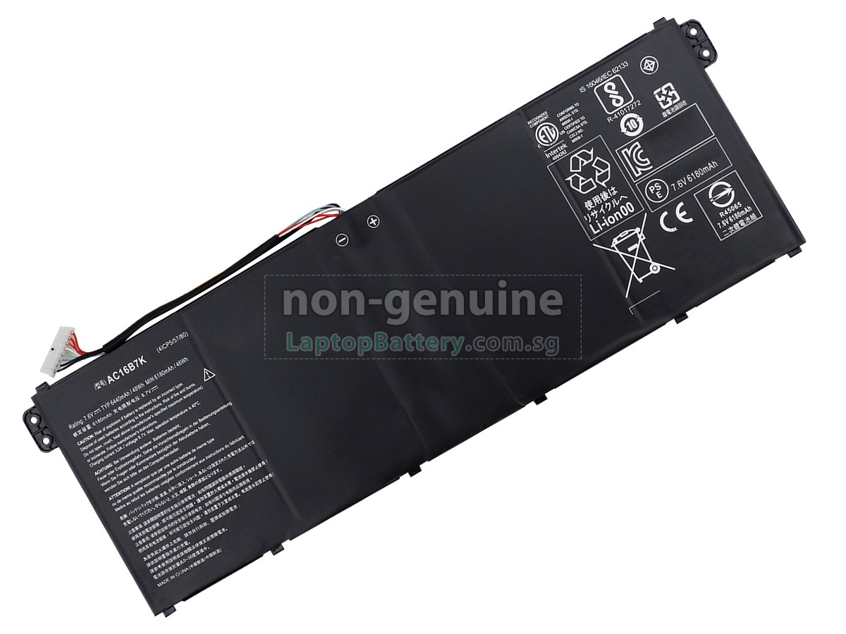 replacement Acer Chromebook 15 CB515-1HT battery