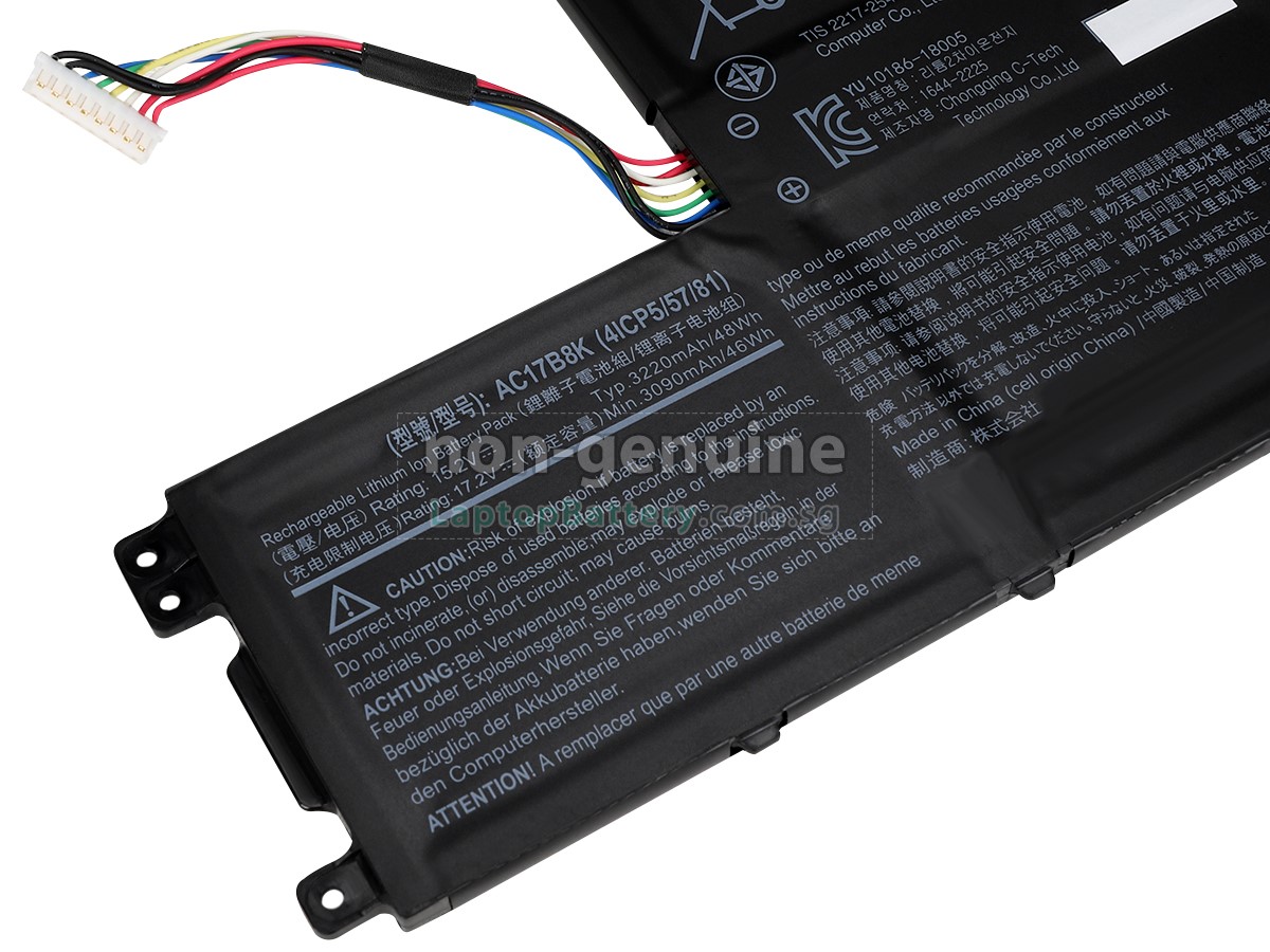 replacement Acer SWIFT 3 SF315-52G-855Z battery