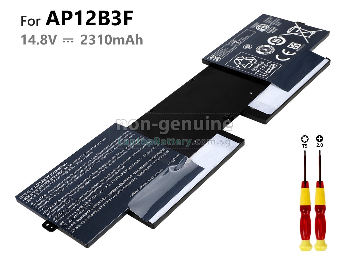 replacement Acer Aspire S5-391 battery
