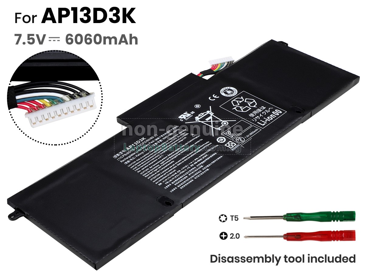 replacement Acer Aspire S3-392G-54204G1 battery