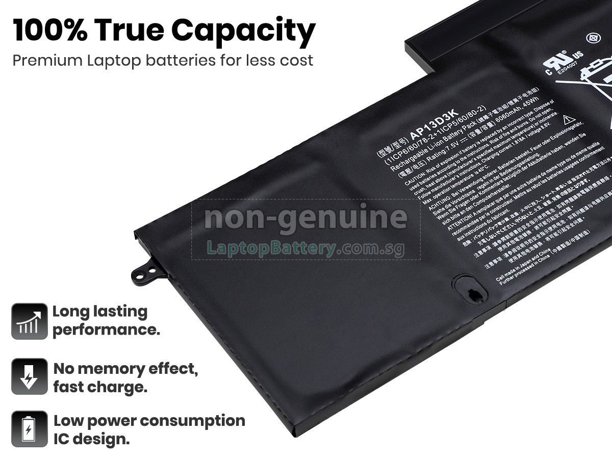 replacement Acer Aspire S3-392G-54204G1 battery