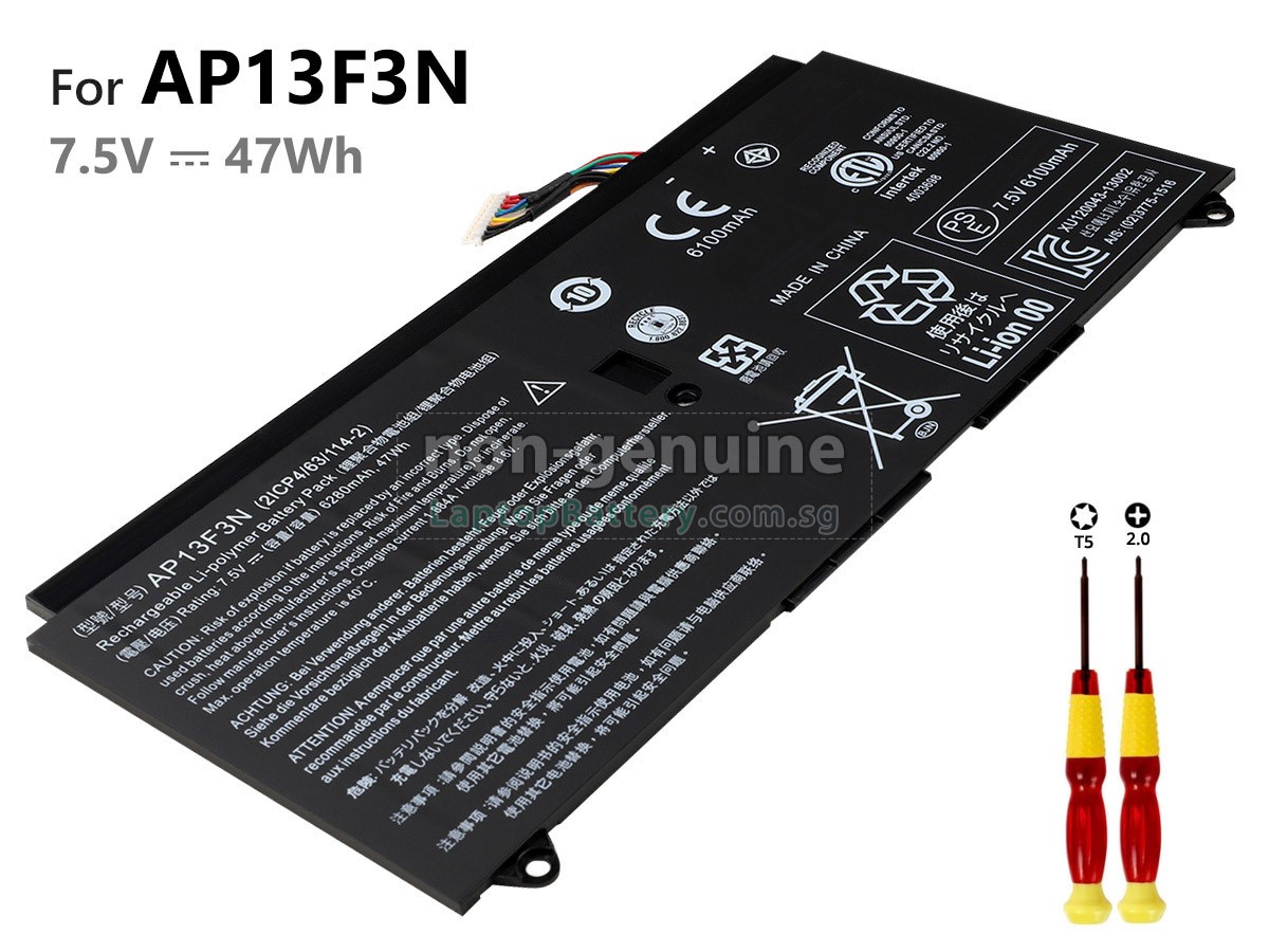 replacement Acer Aspire S7-392-54208G25TWS battery