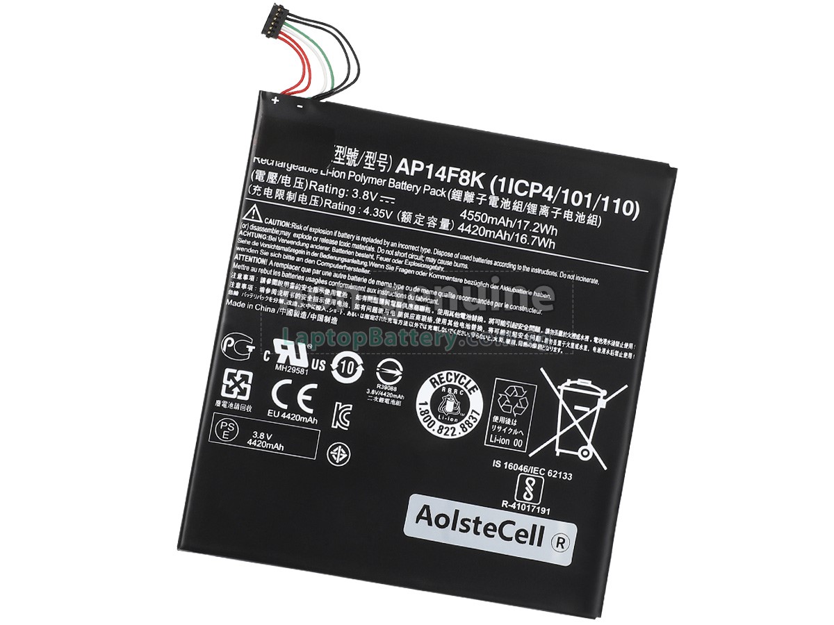 replacement Acer Iconia Tab B1-810 battery