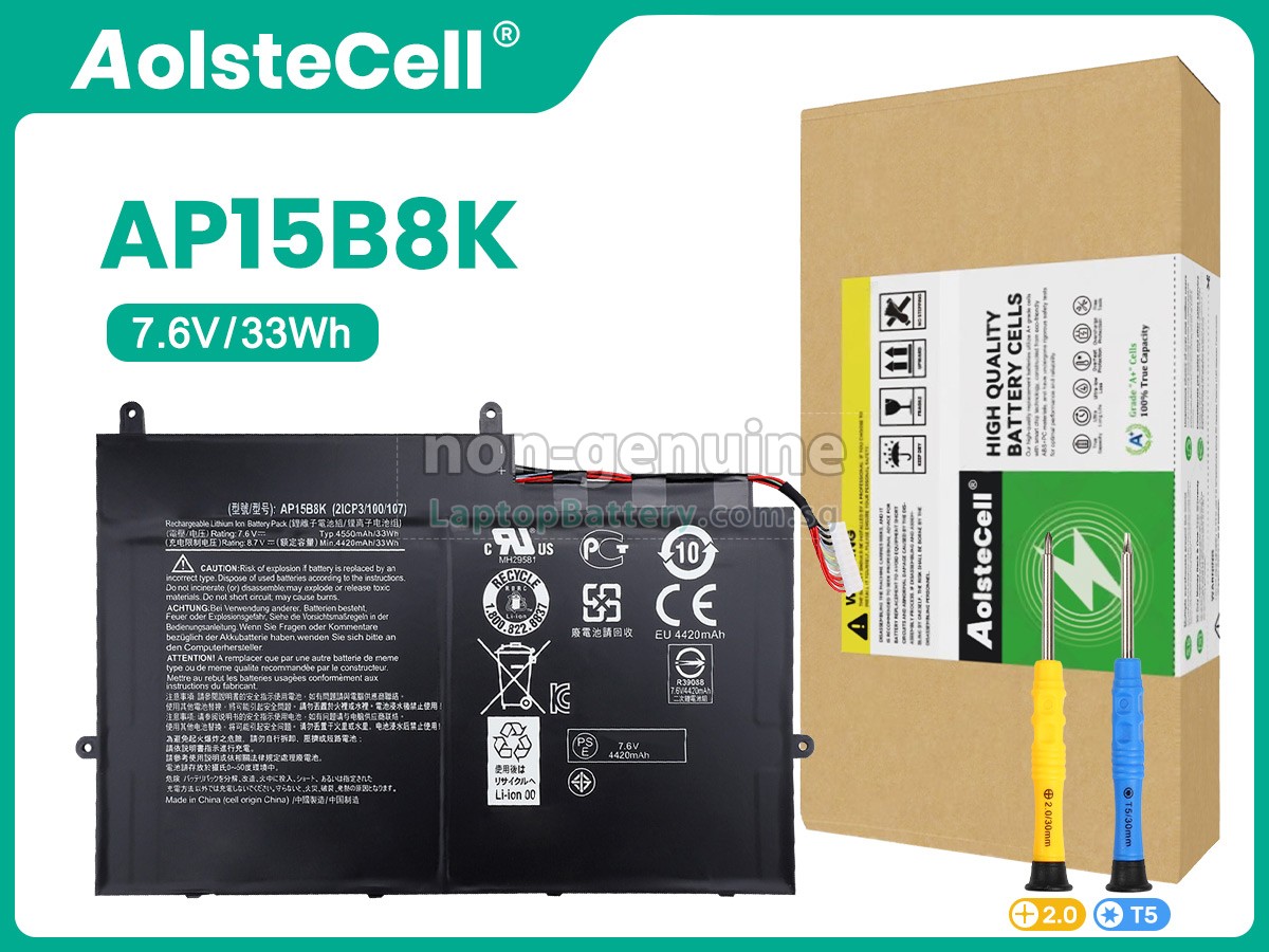 replacement Acer NT.G74AA.002 battery