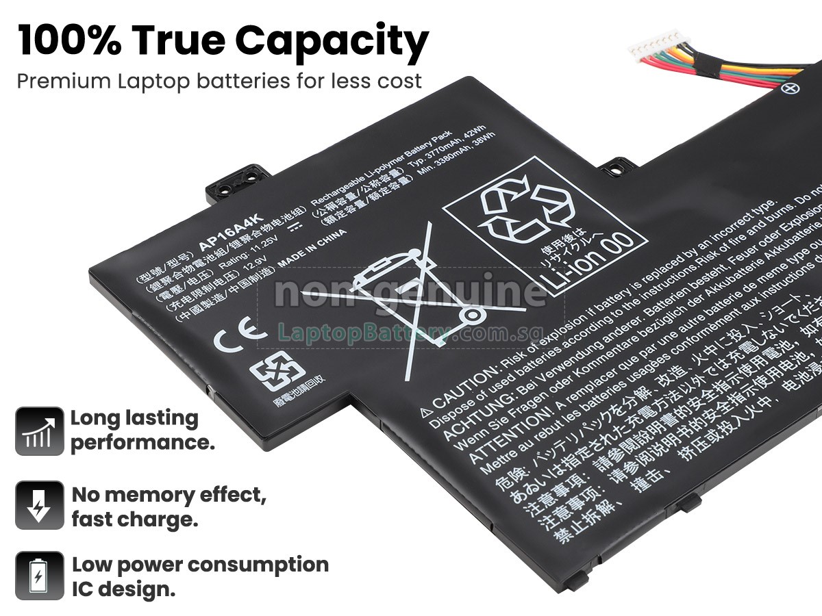 replacement Acer KT00304003 battery
