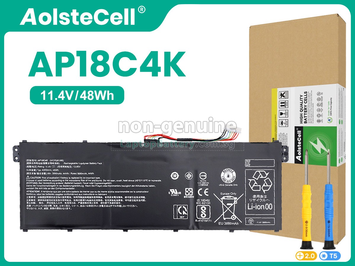 replacement Acer Aspire 5 A515-43-R63F battery