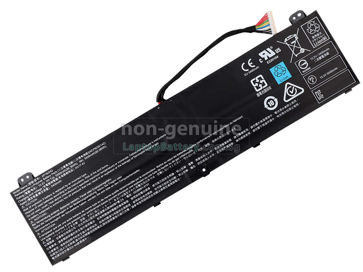 replacement Acer Predator TRITON 500 PT515-51-76VM battery