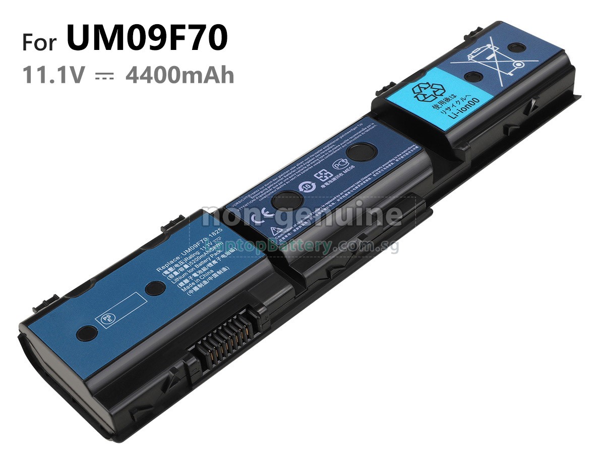 replacement Acer UM09F36 battery
