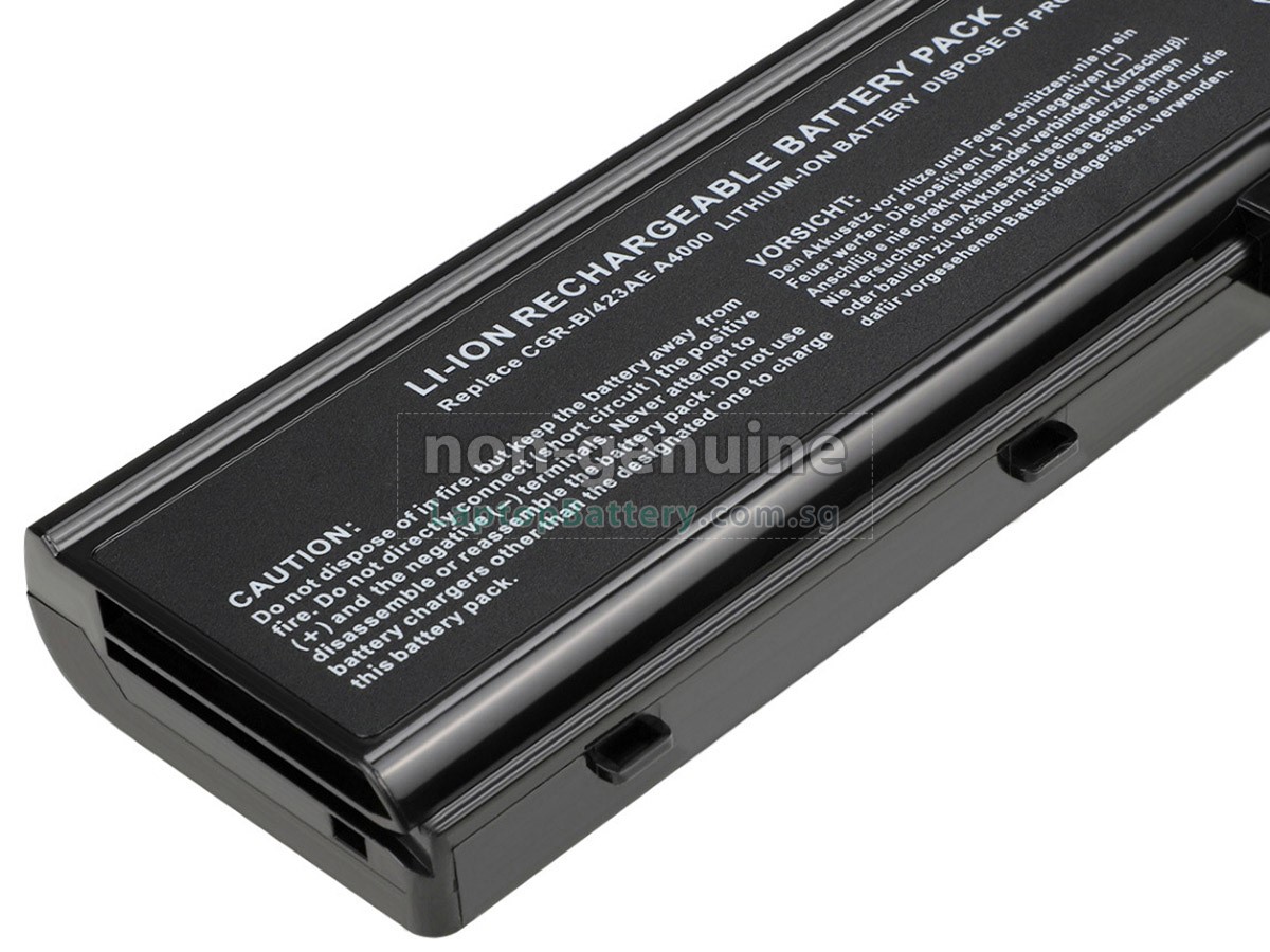 replacement Acer BT.00407.001 battery